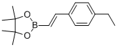 trans-2-(4-Ethylphenyl)vinylboronic acid pinacol ester, 97% CAS#: 870717-91-2