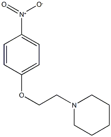 1-(2-(4-NITROPHENOXY)ETHYL)PIPERIDINE CAS#: 92033-76-6