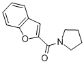 1-(2-BENZOFURANYLCARBONYL)-PYRROLIDINE CAS#: 92028-90-5