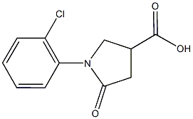1-(2-CHLOROPHENYL)-5-OXOPYRROLIDINE-3-CARBOXYLIC ACID CAS#: 91349-19-8