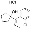 1-[(2-Chlorophenyl)-N-(methylimino)methyl]cyclopentanol hydrochloride CAS#: 90717-16-1