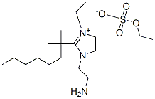 1-(2-aminoethyl)-2-(dimethylheptyl)-3-ethyl-4,5-dihydro-1H-imidazolium ethyl sulphate CAS#: 93951-63-4