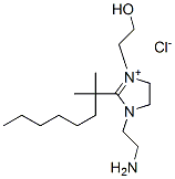 1-(2-aminoethyl)-2-(dimethylheptyl)-4,5-dihydro-3-(2-hydroxyethyl)-1H-imidazolium chloride CAS#: 93904-88-2