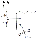 1-(2-aminoethyl)-2-(dimethylheptyl)-4,5-dihydro-3-methyl-1H-imidazolium methyl sulphate CAS#: 93951-65-6