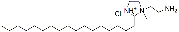 1-(2-aminoethyl)-2-heptadecyl-4,5-dihydro-1-methyl-1H-imidazolium chloride CAS#: 93917-85-2