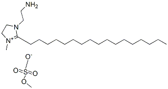1-(2-aminoethyl)-2-heptadecyl-4,5-dihydro-3-methyl-1H-imidazolium methyl sulphate CAS#: 93783-25-6