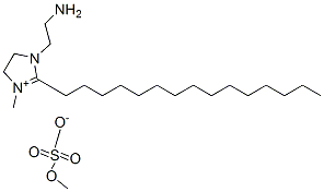 1-(2-aminoethyl)-4,5-dihydro-3-methyl-2-pentadecyl-1H-imidazolium methyl sulphate CAS#: 93783-29-0