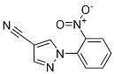 1-(2-nitrophenyl)-1H-pyrazole-4-carbonitrile CAS#: 90947-37-8