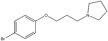 1-(3-(4-broMophenoxy)propyl)pyrrolidine CAS#: 92104-90-0