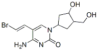 1-((3-hydroxy)-4-(hydroxymethyl)cyclopentyl)-4-amino-5-(2-bromovinyl)-2(1H)-pyrimidinone CAS#: 95313-04-5