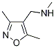 1-(3,5-dimethyl-4-isoxazolyl)-N-methylmethanamine(SALTDATA: HCl) CAS#: 893641-32-2