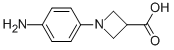 1-(4-AMINO-PHENYL)-AZETIDINE-3-CARBOXYLIC ACID CAS#: 887595-85-9