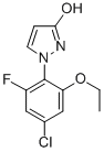 1-(4-CHLORO-6-ETHOXY-2-FLUOROPHENYL)-3-HYDROXY-1H-PYRAZOLE CAS#: 898748-85-1