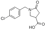 1-(4-CHLOROBENZYL)-5-OXOPYRROLIDINE-3-CARBOXYLIC ACID CAS#: 96449-92-2