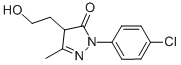 1-(4-CHLOROPHENYL)-4-(2-HYDROXYETHYL)-3-METHYL-4,5-DIHYDRO-1H-PYRAZOL-5-ONE CAS#: 94532-57-7