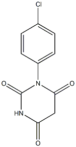 1-(4-Chlorophenyl)pyrimidine-2,4,6(1H,3H,5H)-trione CAS#: 90767-54-7