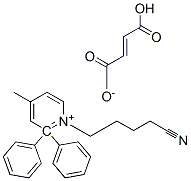 1-(4-cyanobutyl)-gamma-methyl-alpha,alpha-diphenylpyridinium hydrogen fumarate CAS#: 93843-01-7