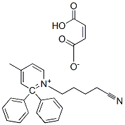 1-(4-cyanobutyl)-gamma-methyl-alpha,alpha-diphenylpyridinium hydrogen maleate CAS#: 93942-56-4