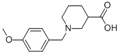 1-(4-methoxybenzyl)piperidine-3-carboxylic acid CAS#: 96009-30-2