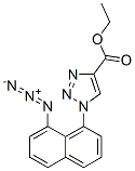 1-(8-Azidonaphthalen-1-yl)-1H-1,2,3-triazole-4-carboxylic acid ethyl ester CAS#: 91165-56-9