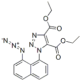 1-(8-Azidonaphthalen-1-yl)-1H-1,2,3-triazole-4,5-dicarboxylic acid diethyl ester CAS#: 91165-52-5