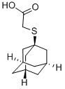(1-ADAMANTYLSULFANYL)ACETIC ACID CAS#: 95769-28-1