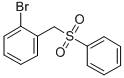 1-(BENZENESULFONYLMETHYL)-2-BROMOBENZENE CAS#: 92022-50-9