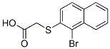 (1-Bromo-naphthalen-2-ylsulfanyl)-acetic acid CAS#: 92025-38-2