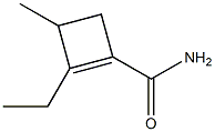 1-Cyclobutene-1-carboxamide,2-ethyl-3-methyl-(7CI) CAS#: 90642-14-1
