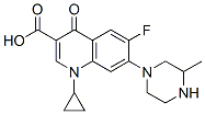 1-Cyclopropyl-6-fluoro-7-(3-methyl-1-piperazinyl)-1,4-dihydro-4-oxo-3-quinolinecarboxylic acid CAS#: 93107-32-5