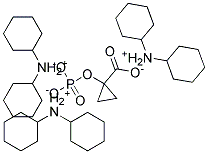 1-HYDROXYCYCLOPROPANECARBOXYLIC ACID PHOSPHATE, BISCYCLOHEXYLAMINE SALT CAS#: 94017-79-5