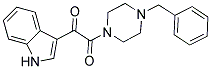 1-INDOL-3-YL-2-(4-BENZYLPIPERAZINYL)ETHANE-1,2-DIONE CAS#: 96265-41-7