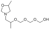 (((1-Methyl-2-(5-methyl-3-oxazolidinyl)ethoxy)methoxy)methoxy)methanol CAS#: 97553-90-7