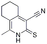1-Methyl-3-thioxo-2,3,5,6,7,8-hexahydro-isoquinoline-4-carbonitrile CAS#: 95546-96-6