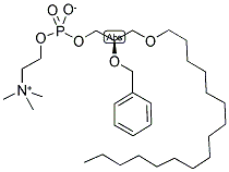1-O-HEXADECYL-2-O-BENZYL-SN-GLYCERO-3-PHOSPHOCHOLINE CAS#: 91326-84-0
