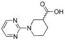 1-PYRIMIDIN-2-YLPIPERIDINE-3-CARBOXYLIC ACID CAS#: 890013-40-8
