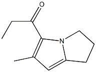 1-Propanone,1-(2,3-dihydro-6-methyl-1H-pyrrolizin-5-yl)-(9CI) CAS#: 97073-08-0