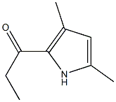 1-Propanone,1-(3,5-dimethylpyrrol-2-yl)-(7CI) CAS#: 90642-83-4