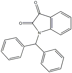 1-benzhydrylindoline-2,3-dione CAS#: 94878-41-8