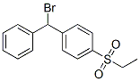1-(bromophenylmethyl)-4-(ethylsulphonyl)benzene CAS#: 94231-71-7