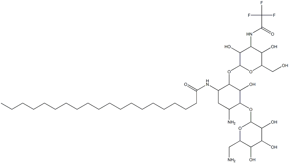 1-eicosanoyl-3''-N-(trifluoroacetyl)kanamycin CAS#: 96695-80-6