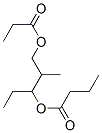 1-ethyl-2-methyl-3-(1-oxopropoxy)propyl butyrate CAS#: 94201-00-0