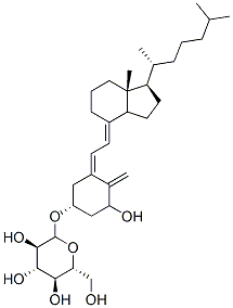 1-hydroxyvitamin D3 3-D-glucopyranoside CAS#: 91037-29-5