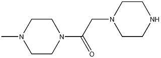1-methyl-4-(piperazin-1-ylacetyl)piperazine CAS#: 94012-35-8