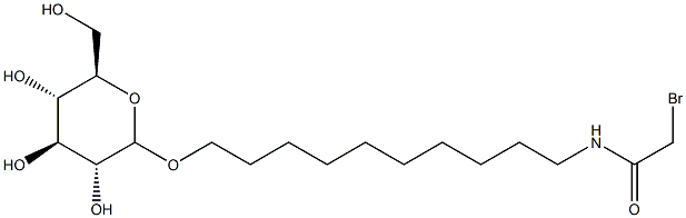 10-N-(bromoacetyl)amino-1-decylglucopyranoside CAS#: 96409-11-9