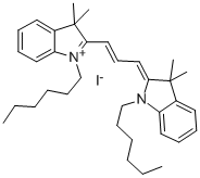 1,1'-DIHEXYL-3,3,3',3'-TETRAMETHYLINDOCARBOCYANINE IODIDE CAS#: 95646-75-6