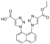 1,1'-(Naphthalene-1,8-diyl)bis(1H-1,2,3-triazole-4-carboxylic acid ethyl) ester CAS#: 91165-66-1