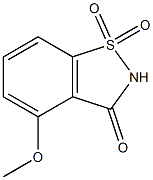 1,2-Benzisothiazol-3(2H)-one,4-methoxy-,1,1-dioxide CAS#: 92115-37-2