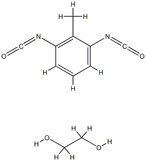 1,2-Ethanediol, polymer with 1,3-diisocyanatomethylbenzene Toluene diisocyanate, ethylene glycol polymer CAS#: 9072-91-7