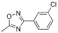 1,2,4-Oxadiazole, 3-(3-chlorophenyl)-5-Methyl- CAS#: 95124-66-6